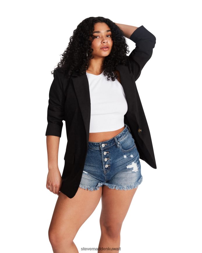 Steve Madden نحيف سترة كايرا أسود يلبس 6JPNNF579