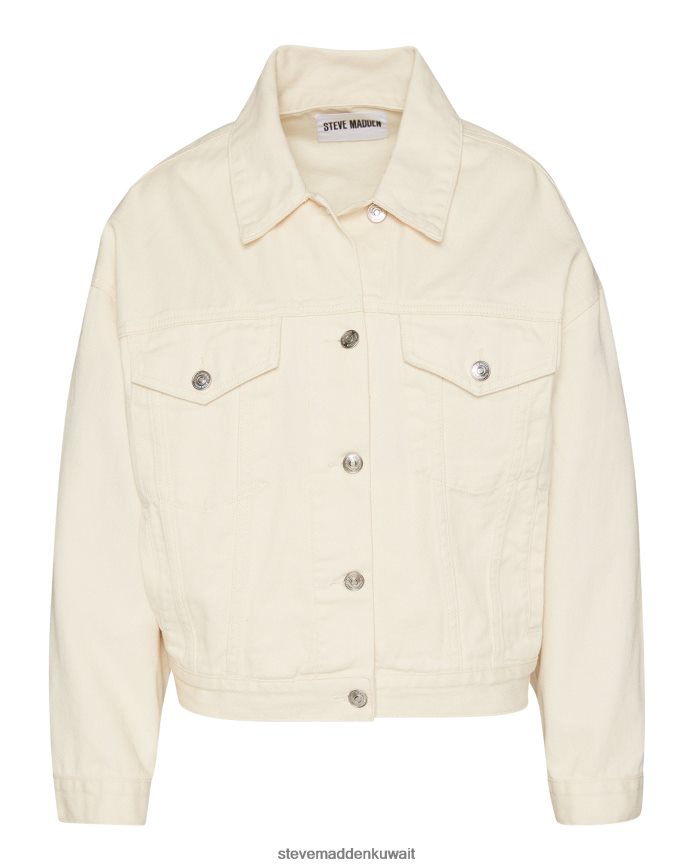 Steve Madden نحيف سترة الدنيم سيينا كريم يلبس 6JPNNF584