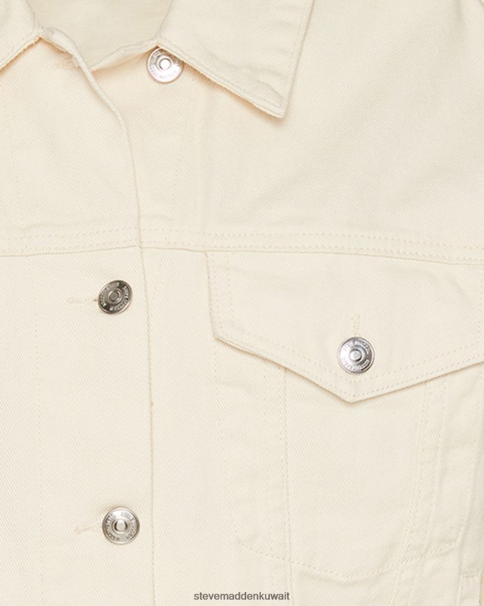 Steve Madden نحيف سترة الدنيم سيينا كريم يلبس 6JPNNF584