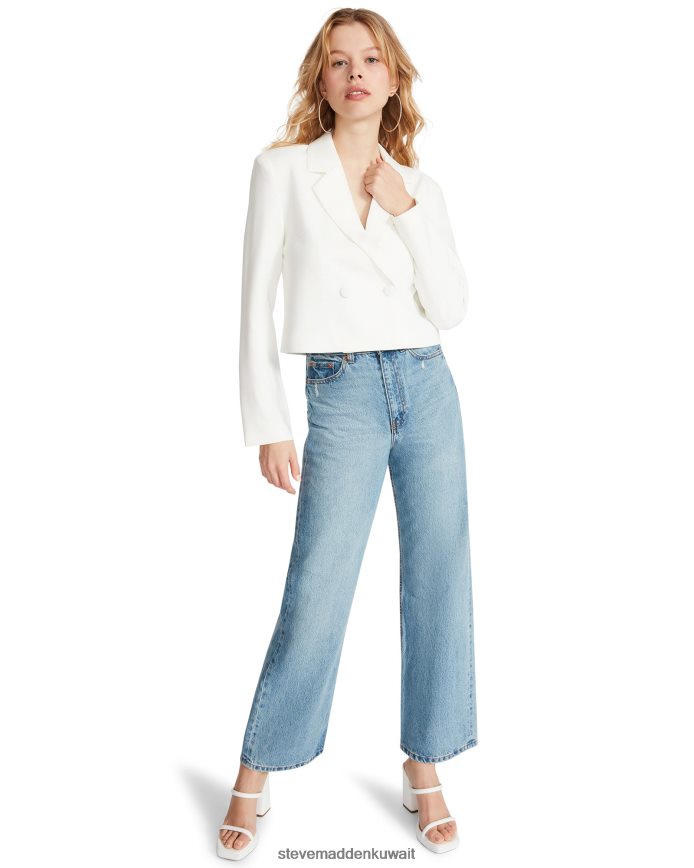 Steve Madden نحيف كورتني السترة أبيض يلبس 6JPNNF588