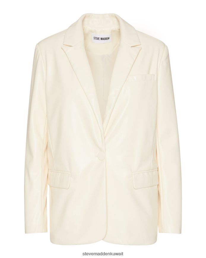Steve Madden نحيف أودري بليزر فانيليا كريم يلبس 6JPNNF589