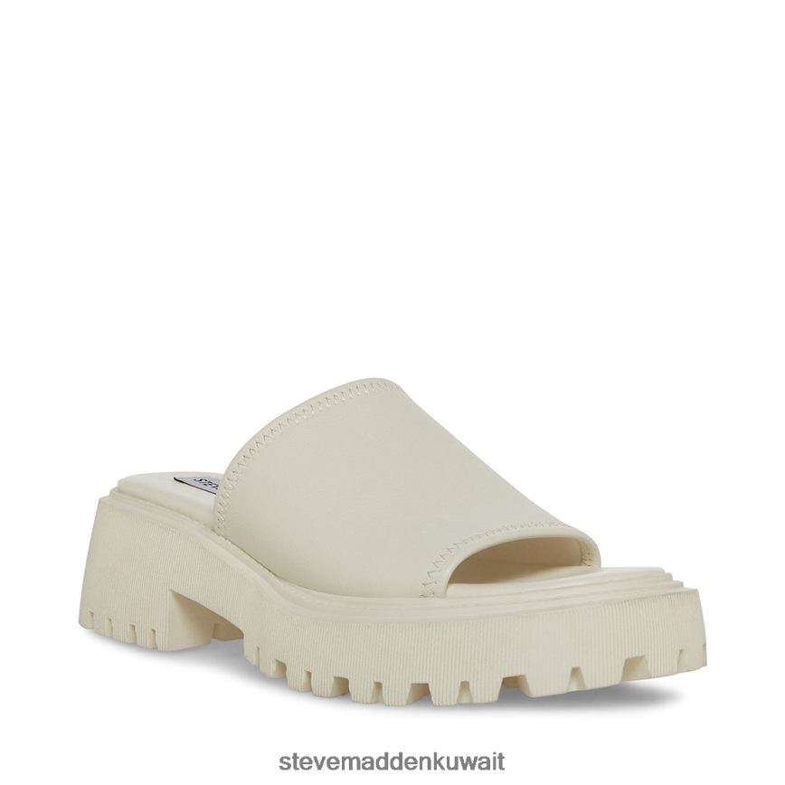 Steve Madden نحيف صوفيا جلد أبيض أحذية 6JPNNF58