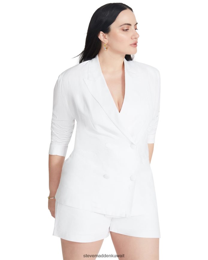Steve Madden نحيف سترة بالدوين أبيض يلبس 6JPNNF595