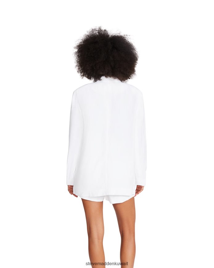 Steve Madden نحيف سترة بالدوين أبيض يلبس 6JPNNF595