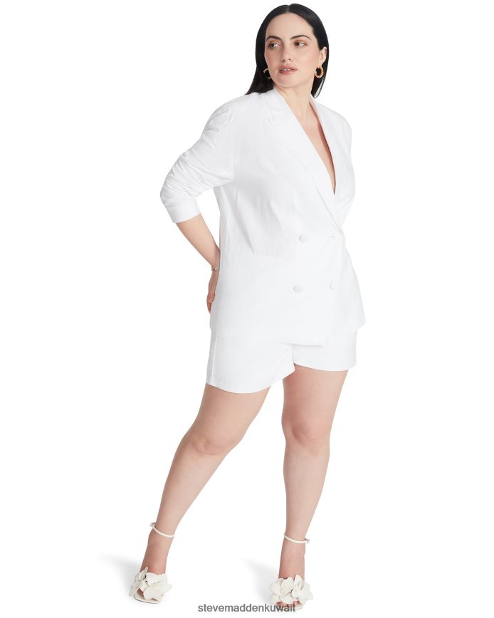 Steve Madden نحيف سترة بالدوين أبيض يلبس 6JPNNF595