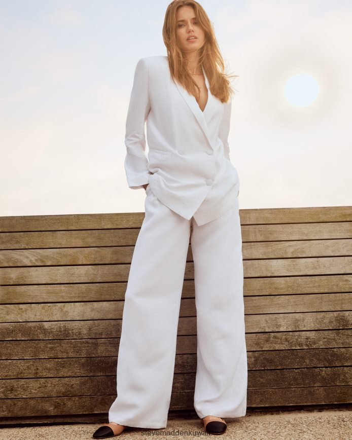 Steve Madden نحيف سترة بالدوين أبيض يلبس 6JPNNF595