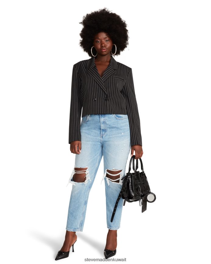 Steve Madden نحيف كورتني السترة أسود يلبس 6JPNNF596