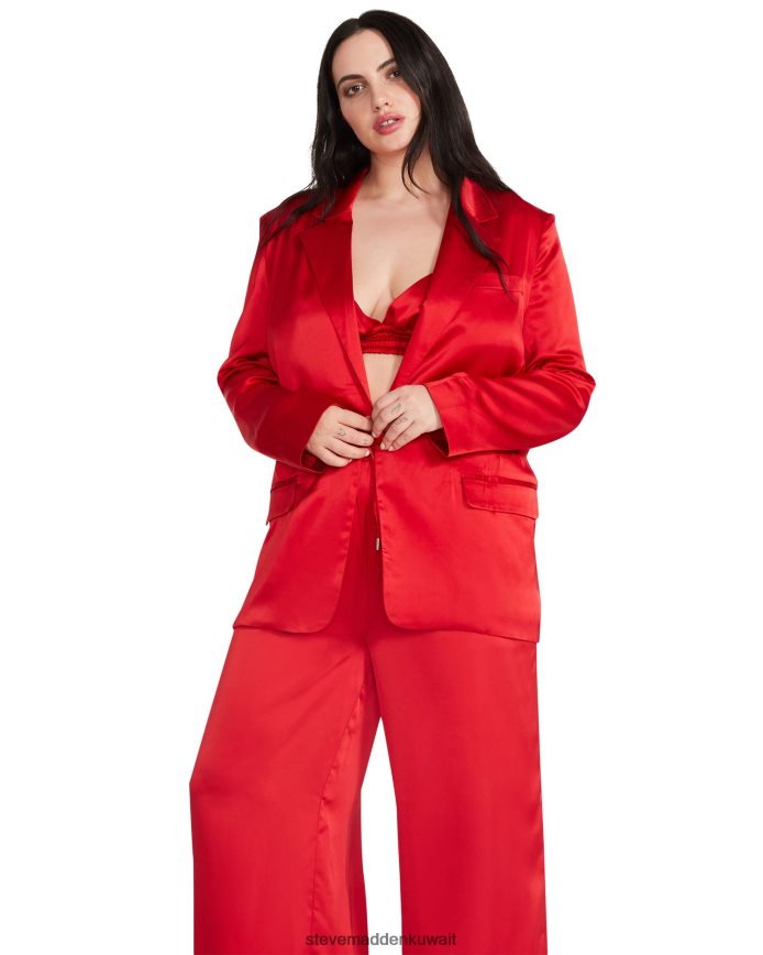 Steve Madden نحيف سترة أودري أحمر يلبس 6JPNNF597