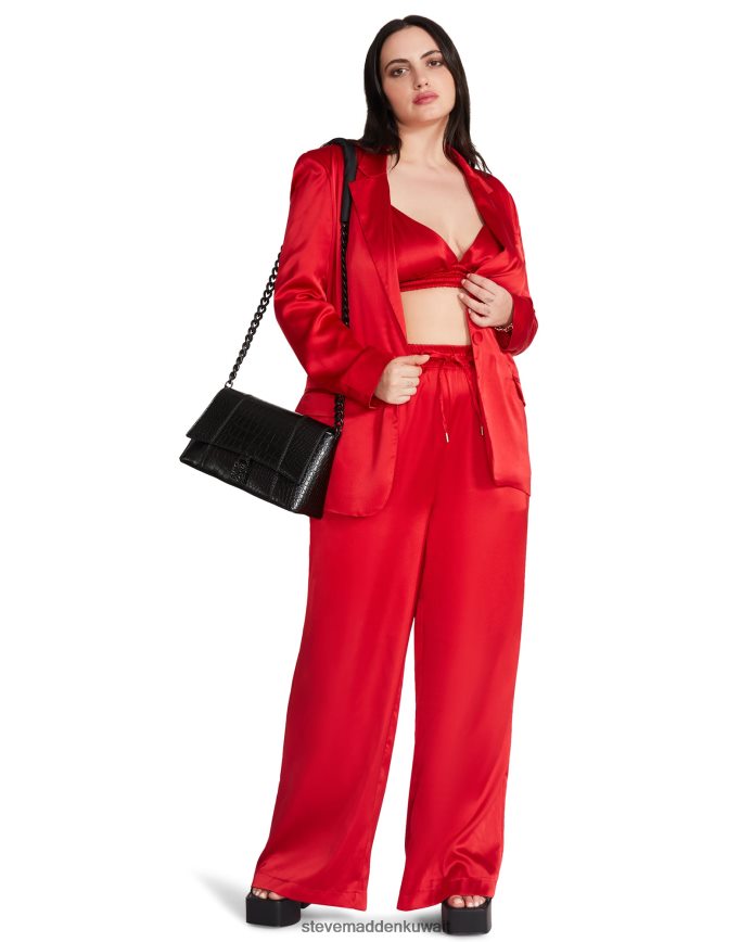 Steve Madden نحيف سترة أودري أحمر يلبس 6JPNNF597