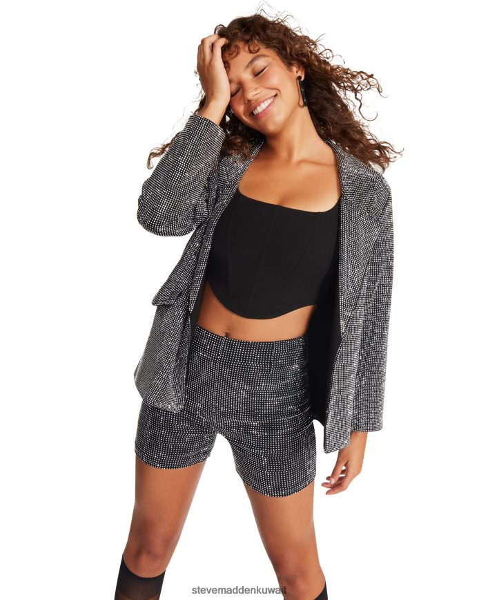 Steve Madden نحيف سترة آية فضة يلبس 6JPNNF598