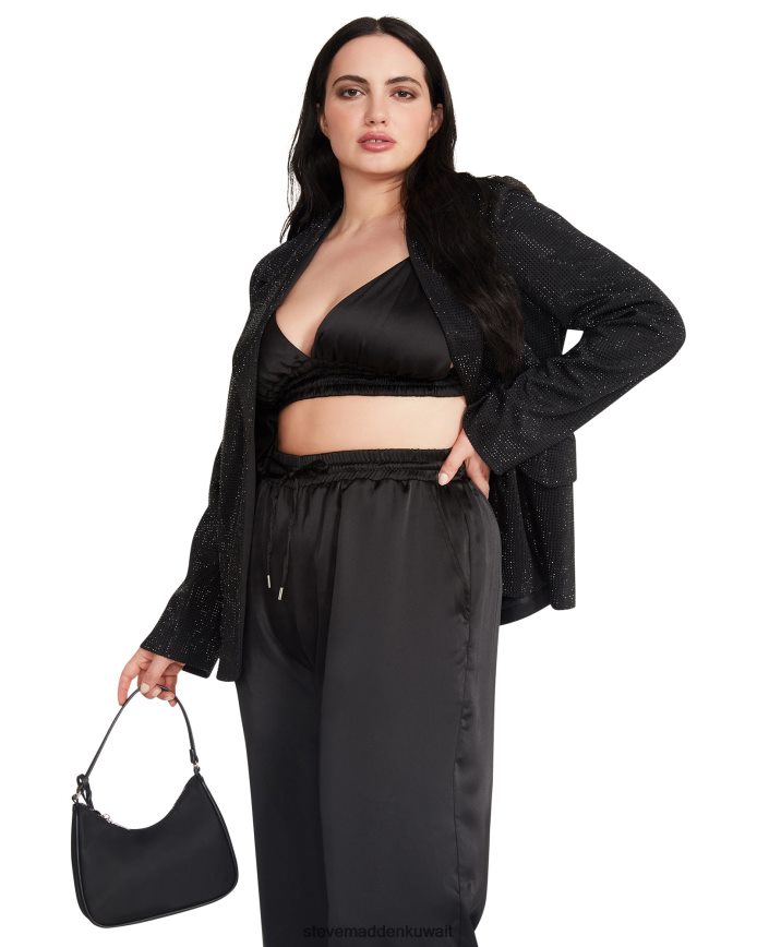 Steve Madden نحيف سترة آية أسود يلبس 6JPNNF599