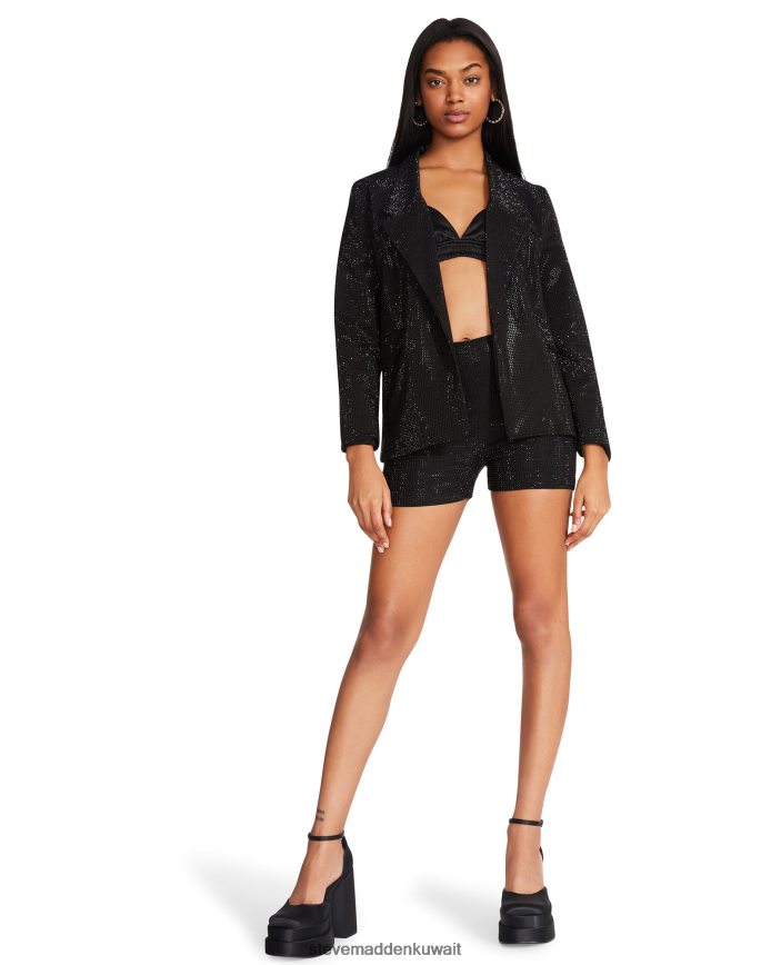 Steve Madden نحيف سترة آية أسود يلبس 6JPNNF599