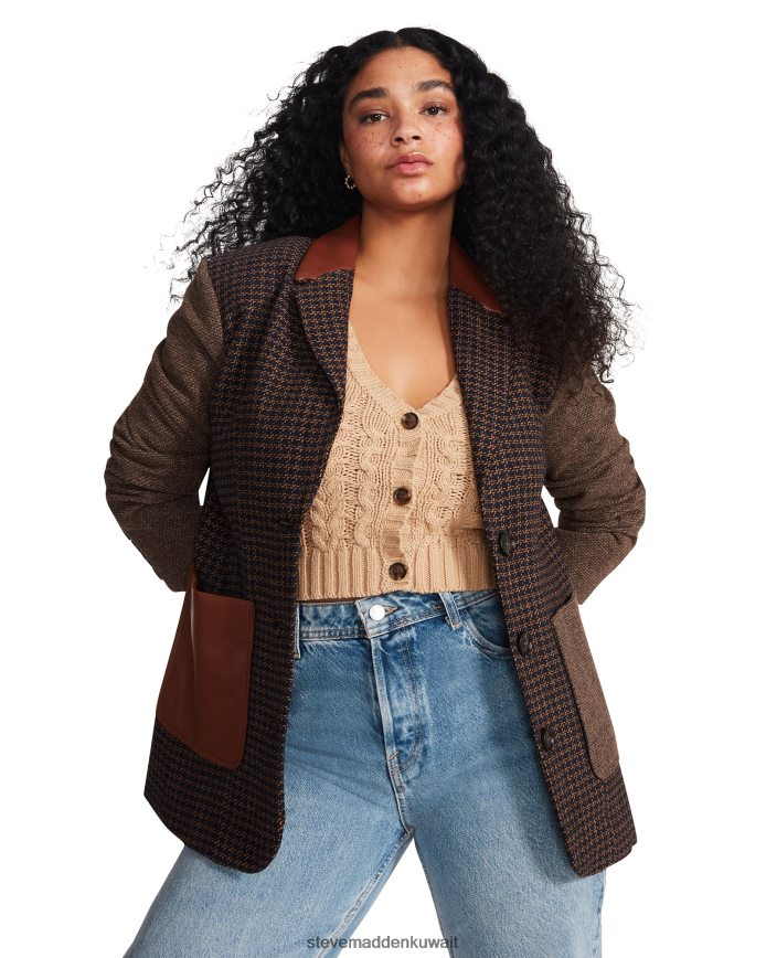 Steve Madden نحيف سترة كيلي القوات البحرية يلبس 6JPNNF607