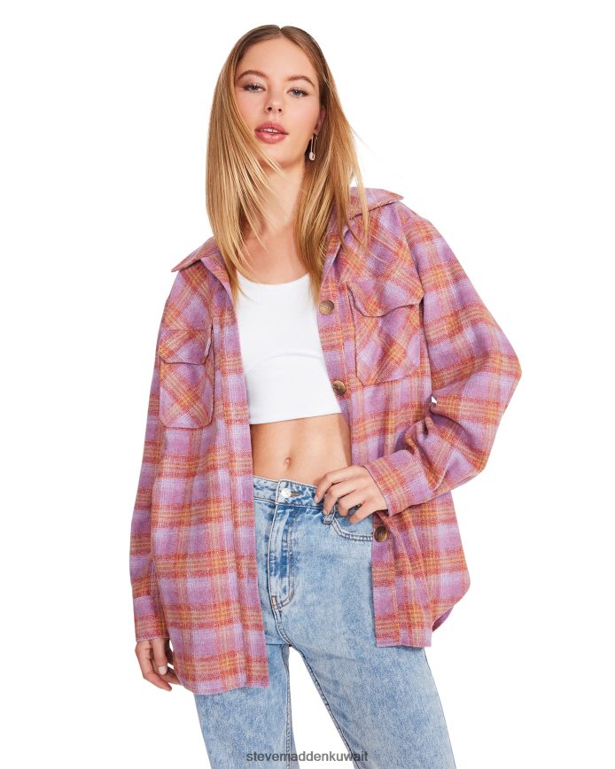 Steve Madden نحيف كوخ بروكلين أرجواني يلبس 6JPNNF608