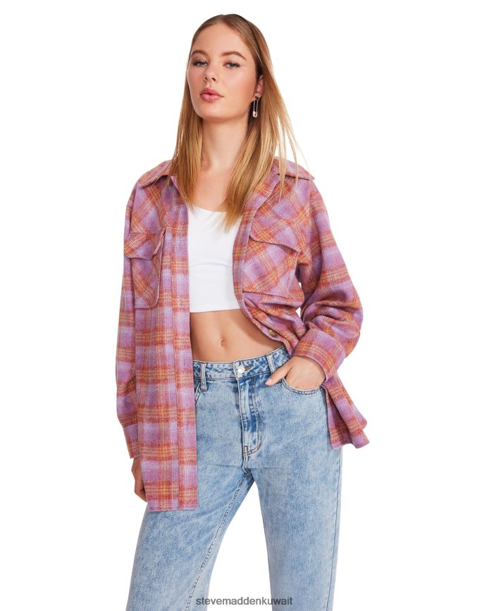 Steve Madden نحيف كوخ بروكلين أرجواني يلبس 6JPNNF608