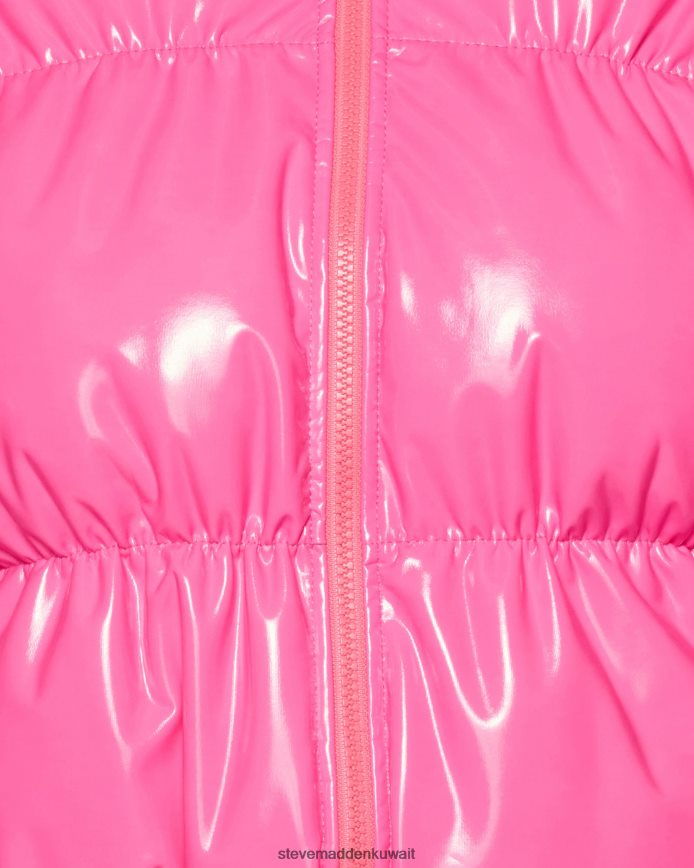 Steve Madden نحيف سترة عدن وردي فاقع يلبس 6JPNNF611