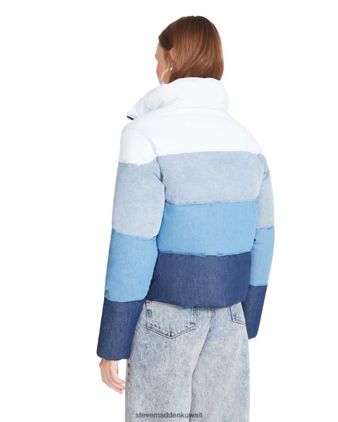 Steve Madden نحيف سترة ديزي قماش الدنيم يلبس 6JPNNF614