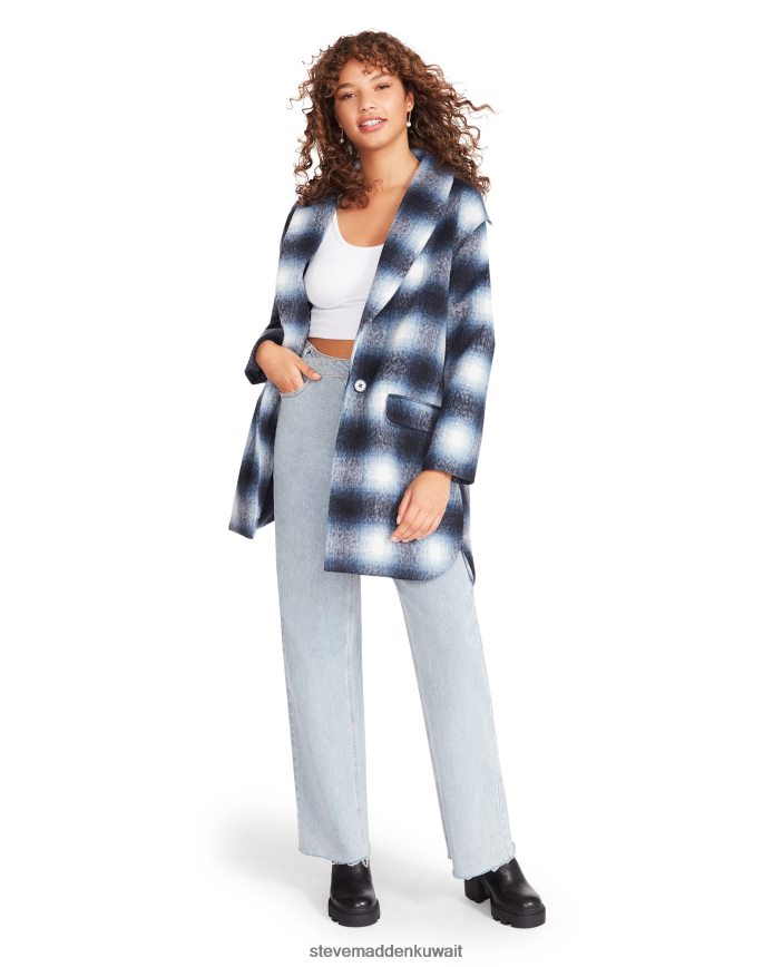 Steve Madden نحيف سترة زوي القوات البحرية يلبس 6JPNNF618