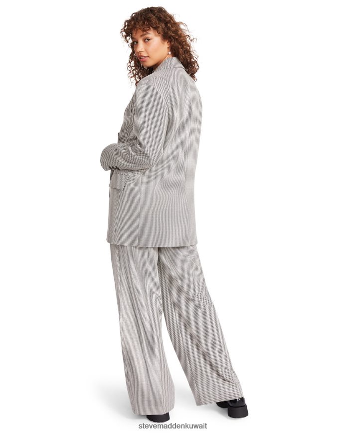 Steve Madden نحيف سترة إيزابيلا منقوشة أسود يلبس 6JPNNF620