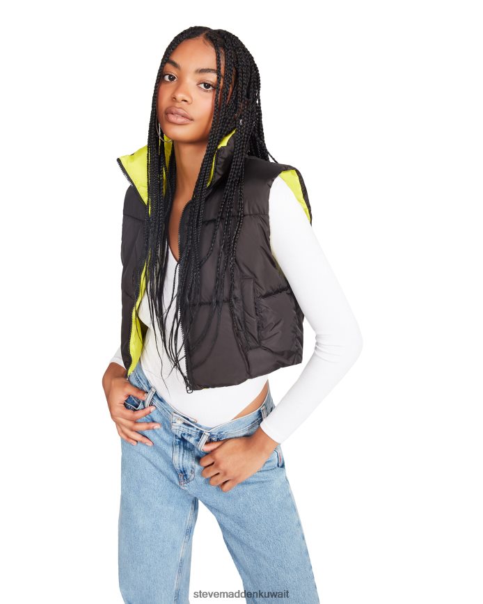 Steve Madden نحيف سترة ديزي أسود يلبس 6JPNNF624