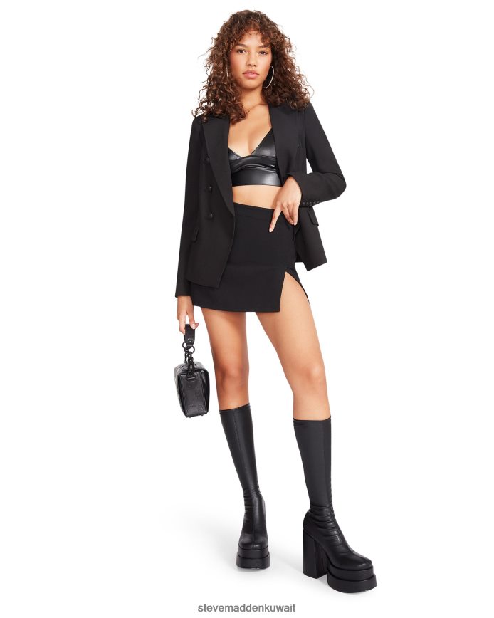 Steve Madden نحيف سترة نعومي أسود يلبس 6JPNNF629