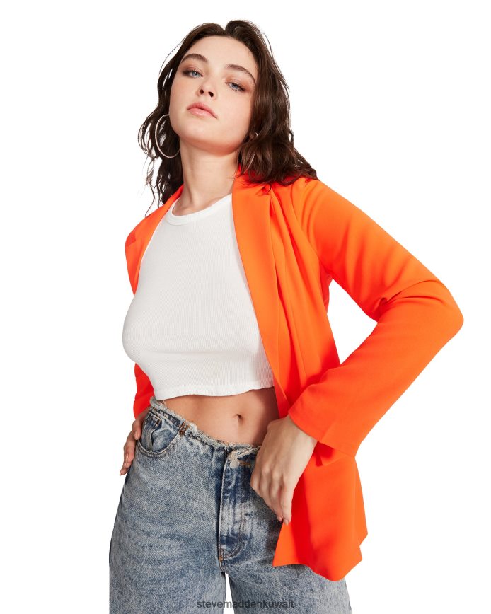 Steve Madden نحيف سترة بايتون البرتقالي يلبس 6JPNNF630