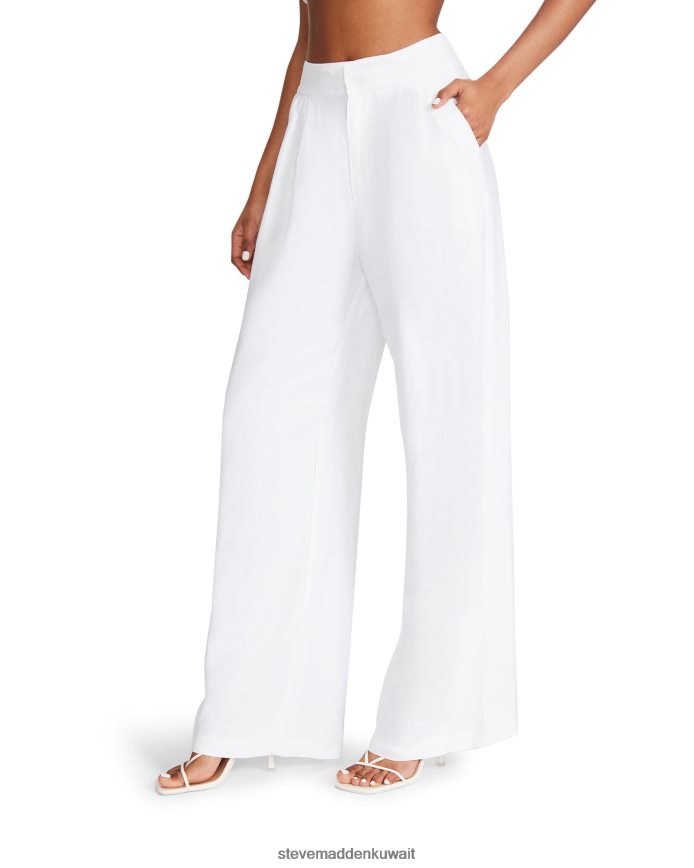 Steve Madden نحيف إيزابيلا بانت أبيض يلبس 6JPNNF632