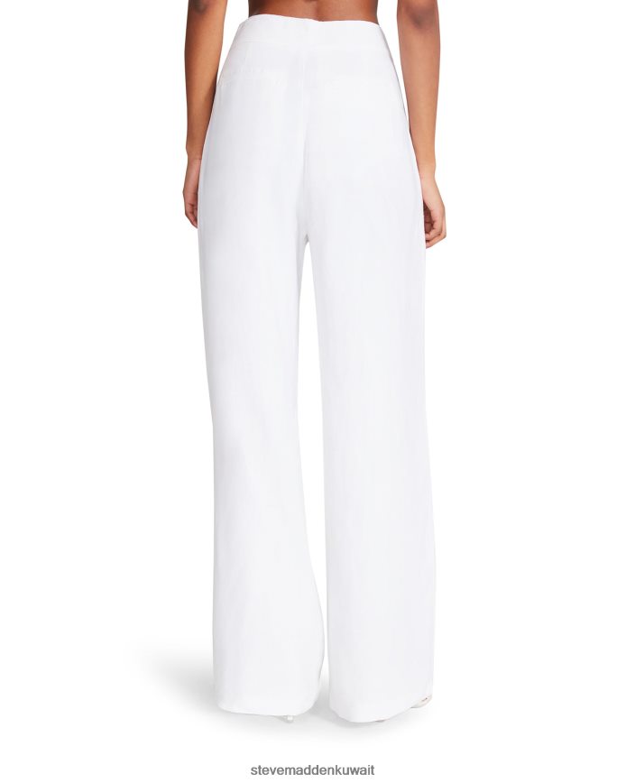 Steve Madden نحيف إيزابيلا بانت أبيض يلبس 6JPNNF632