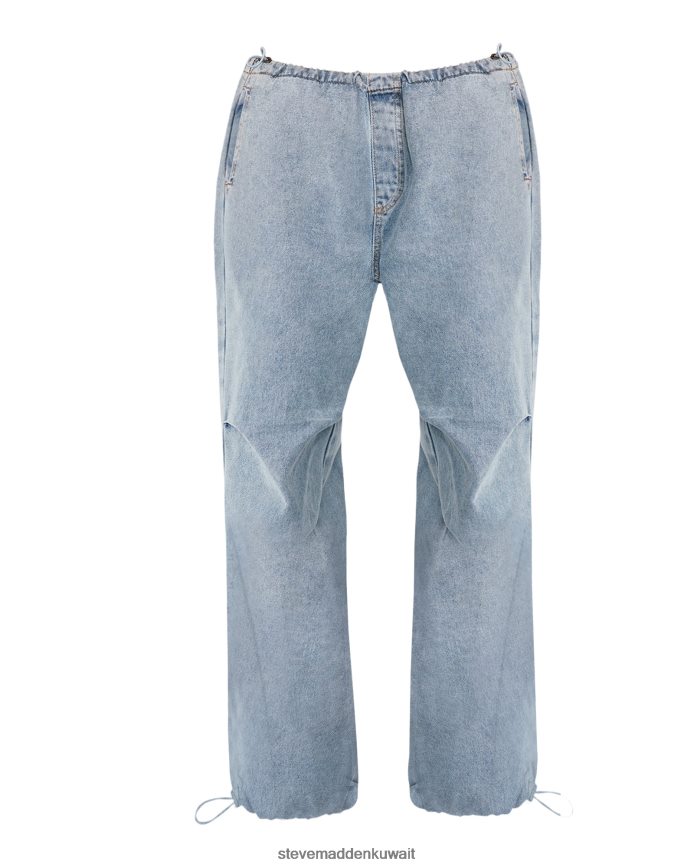 Steve Madden نحيف بيا المظلة بانت قماش الدنيم يلبس 6JPNNF636