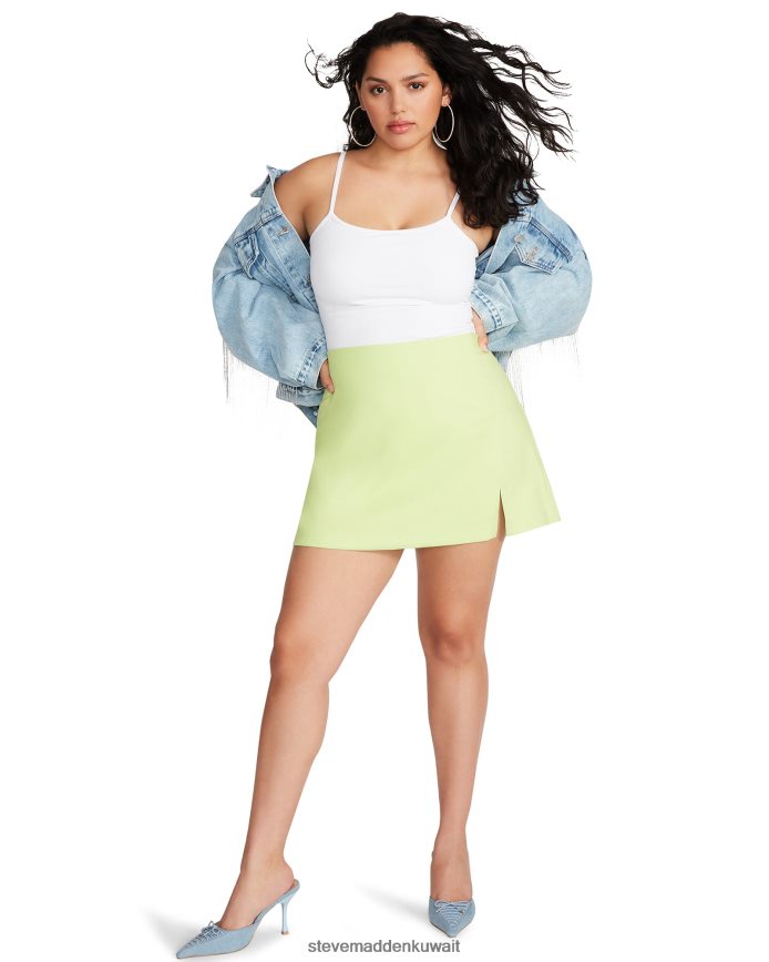 Steve Madden نحيف تنورة كام أخضر يلبس 6JPNNF641