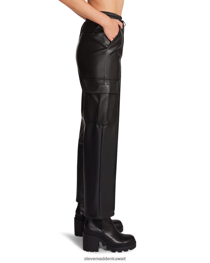 Steve Madden نحيف كورت بانت أسود يلبس 6JPNNF644