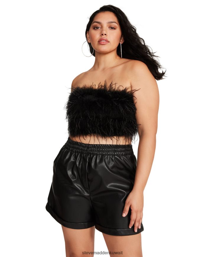 Steve Madden نحيف فوندا قصيرة أسود يلبس 6JPNNF650