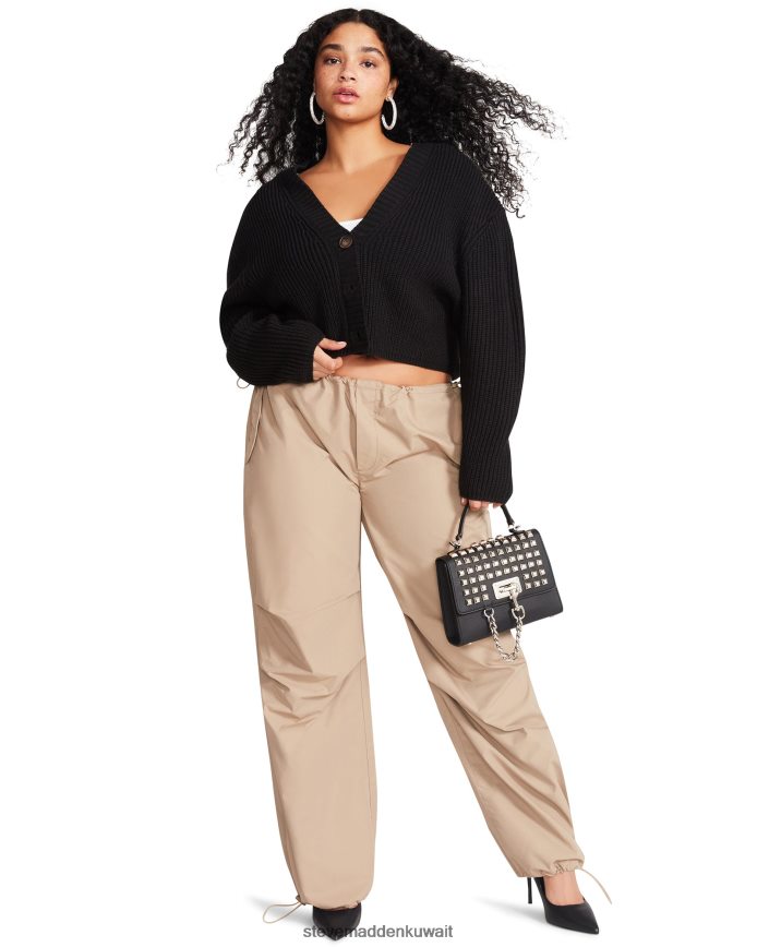 Steve Madden نحيف بيا المظلة بانت كاكي/بيج يلبس 6JPNNF655