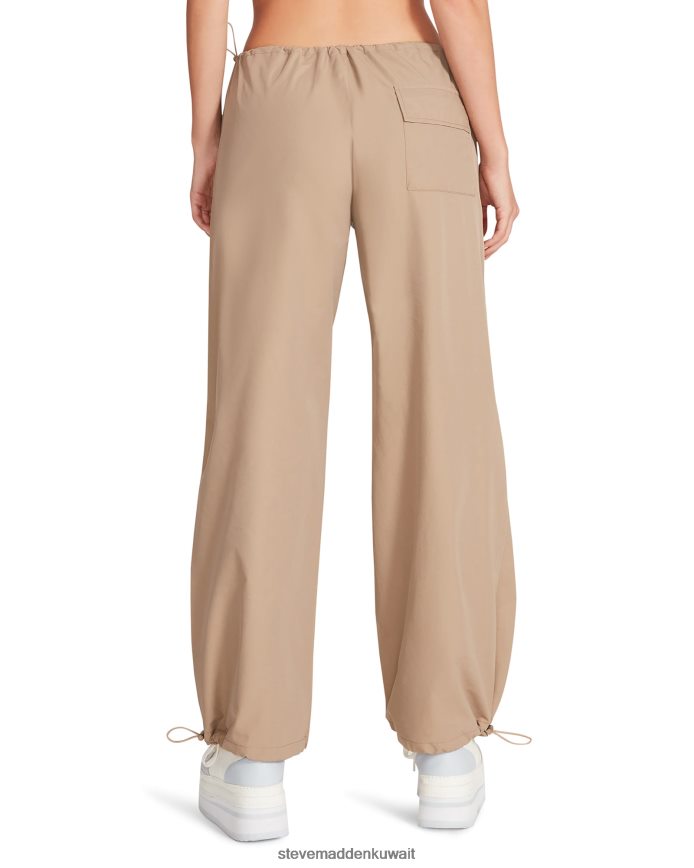 Steve Madden نحيف بيا المظلة بانت كاكي/بيج يلبس 6JPNNF655