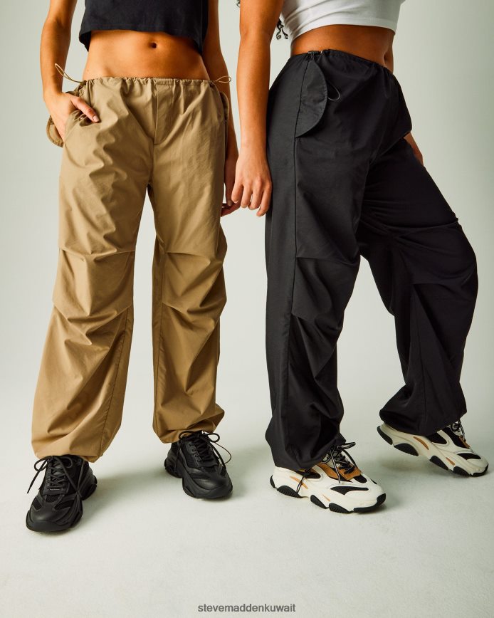 Steve Madden نحيف بيا المظلة بانت كاكي/بيج يلبس 6JPNNF655