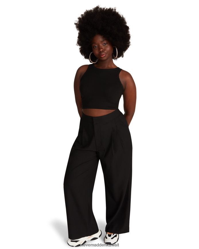 Steve Madden نحيف إيزابيلا بانت أسود يلبس 6JPNNF659