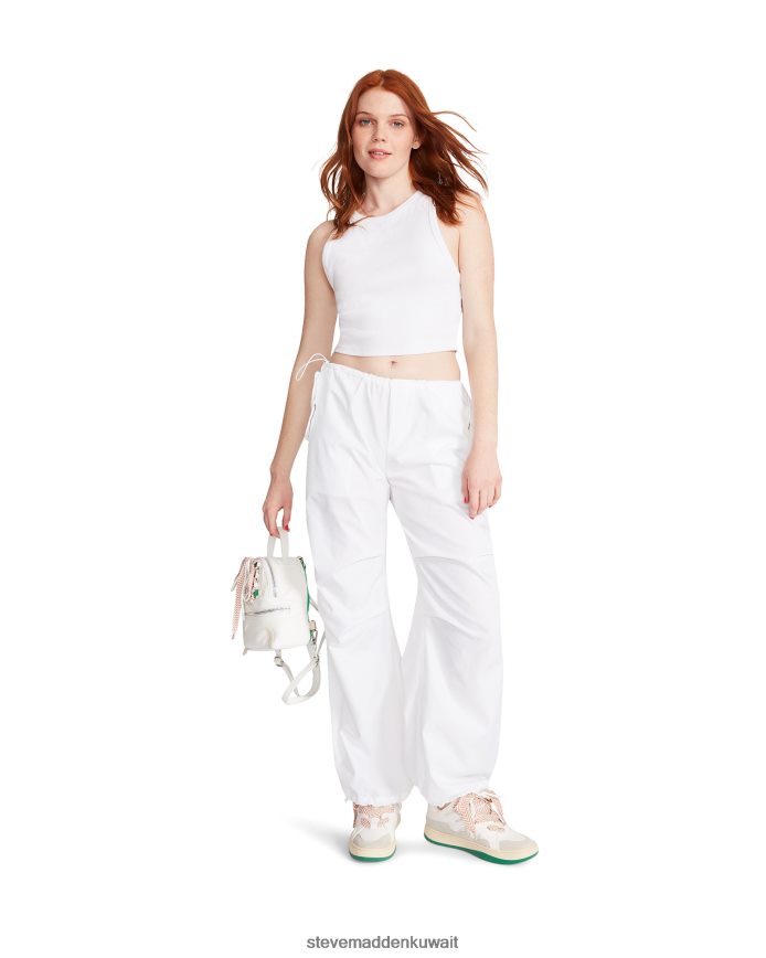 Steve Madden نحيف بيا المظلة بانت أبيض يلبس 6JPNNF660