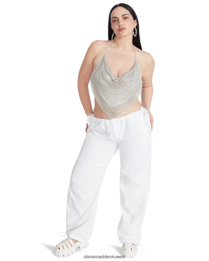 Steve Madden نحيف بيا المظلة بانت أبيض يلبس 6JPNNF660