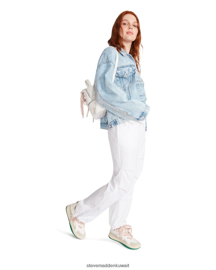 Steve Madden نحيف بيا المظلة بانت أبيض يلبس 6JPNNF660