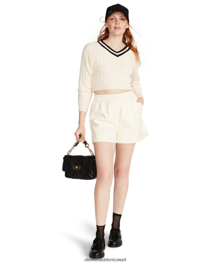 Steve Madden نحيف فوندا قصيرة فانيليا كريم يلبس 6JPNNF662