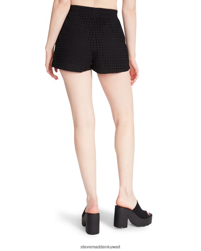 Steve Madden نحيف جلينون قصير أسود يلبس 6JPNNF665