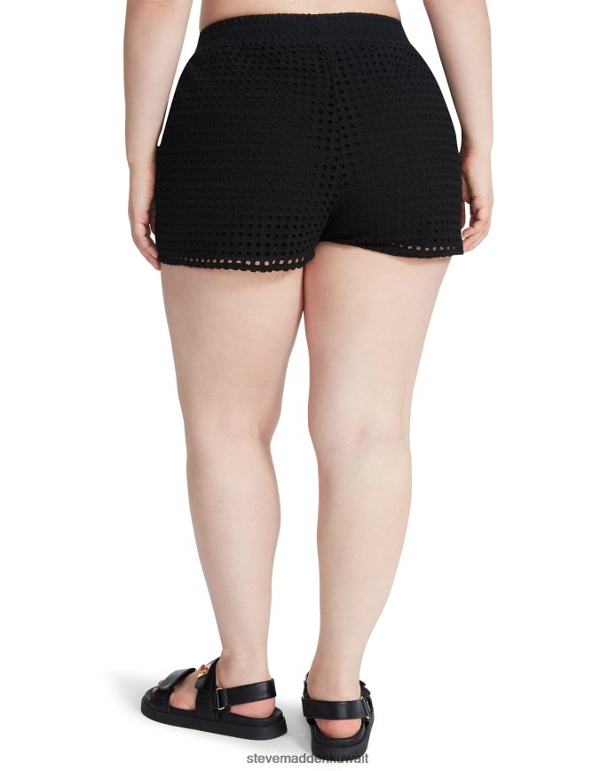 Steve Madden نحيف جلينون قصير أسود يلبس 6JPNNF665