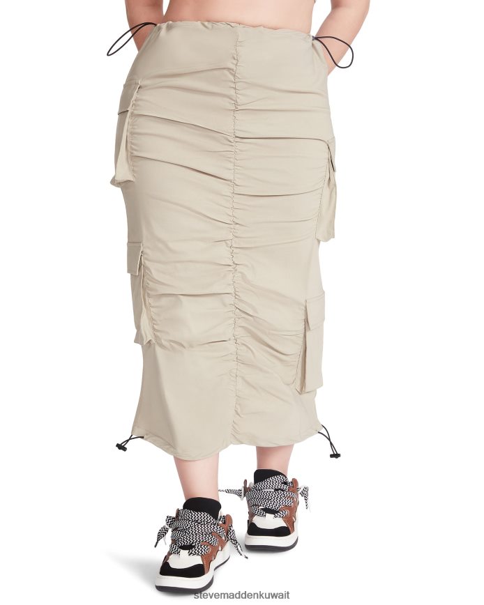 Steve Madden نحيف تنورة ميلي رمادي يلبس 6JPNNF667