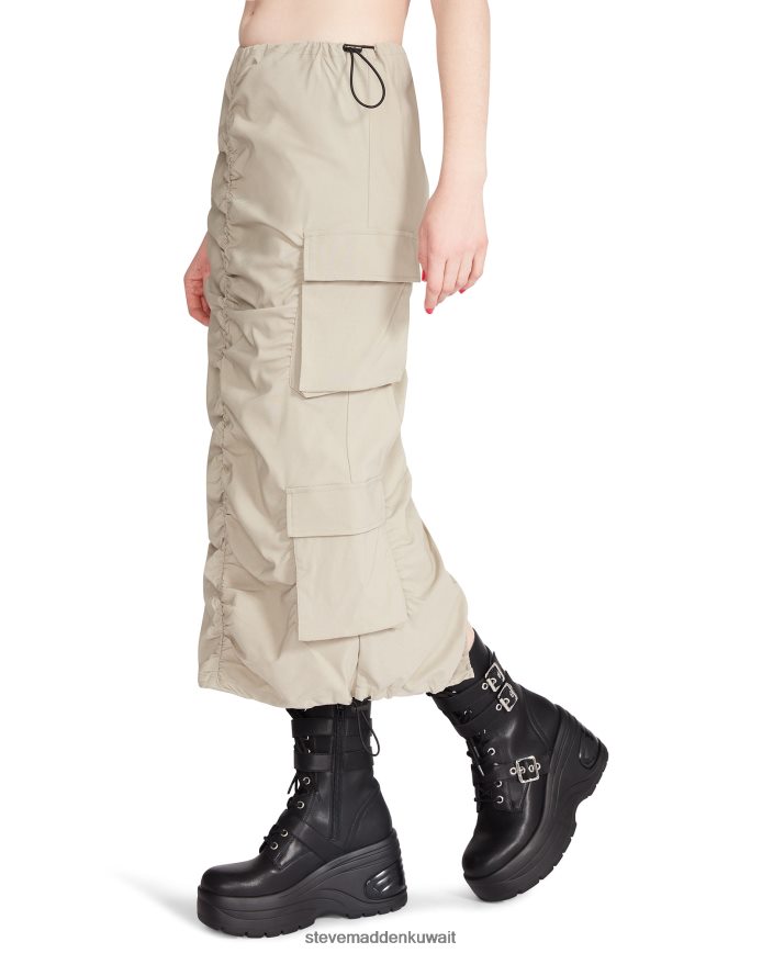 Steve Madden نحيف تنورة ميلي رمادي يلبس 6JPNNF667