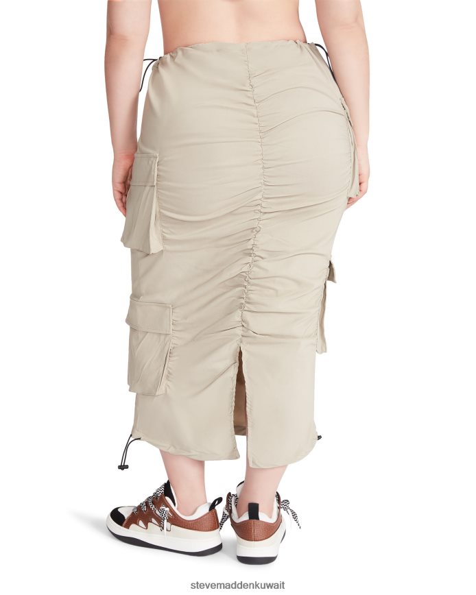 Steve Madden نحيف تنورة ميلي رمادي يلبس 6JPNNF667