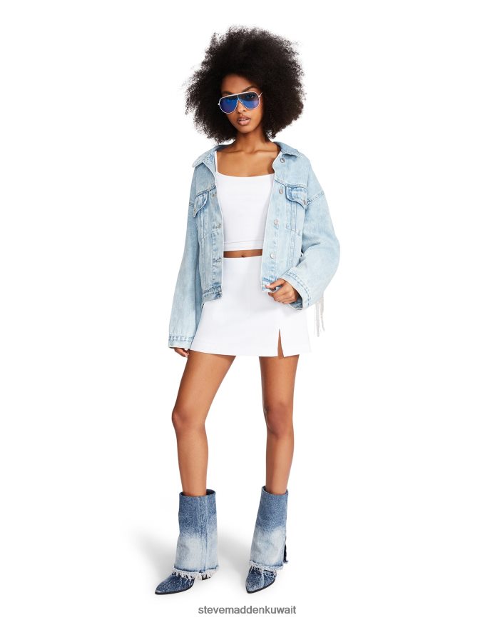 Steve Madden نحيف تنورة كام أبيض يلبس 6JPNNF672