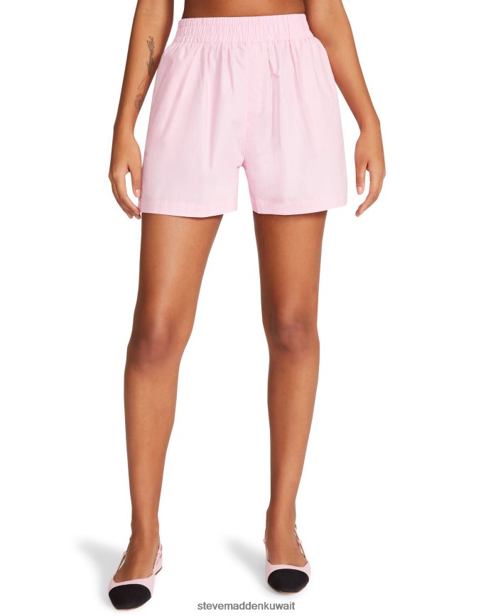 Steve Madden نحيف تيش قصير لون القرنفل يلبس 6JPNNF674