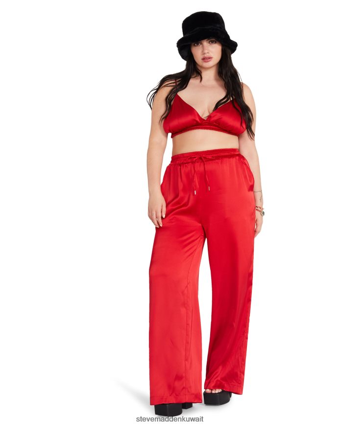 Steve Madden نحيف دوريان بانت أحمر يلبس 6JPNNF680