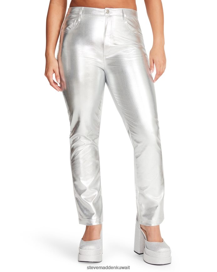 Steve Madden نحيف جوزي بانت فضة يلبس 6JPNNF682