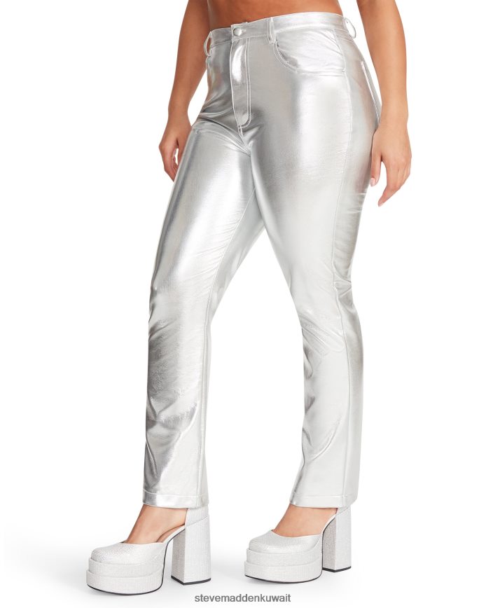 Steve Madden نحيف جوزي بانت فضة يلبس 6JPNNF682